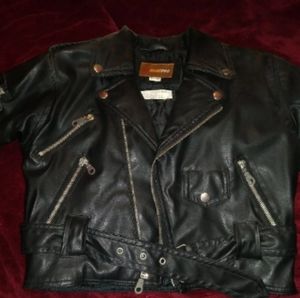 Children's Faux Leather Biker Jacket